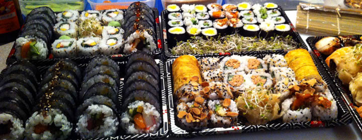 sushi to go